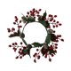 thumbnail image 5 of Anillo de vela de Navidad, guirnalda de anillo, decoración de corona de invierno, corona de Navidad, corona artificial para sala de estar, casa de Estilo J, 5 of 9