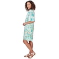 thumbnail image 3 of Larky Lark Womens Tropical Puff Print Dress, 3 of 5