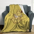 thumbnail image 4 of Pokemon Eevee Jolteon Throw Blanket Cute Flannel for Boys Girls Men Women, 4 of 7