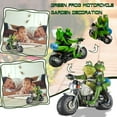 thumbnail image 2 of Frogs Motorcycle Resin Ornaments Riding Motorcycle Frogs Ornaments Decoration, 2 of 5