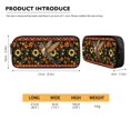 thumbnail image 5 of ZUXONGSY Aztec Hummingbird Sunflower Print Backpack Set for Girls Boys, Lightweight Kids Schoolbag Bookbags 4 In 1 School Bags with Lunch Box Pencil Case and Water Bottle Holder, 5 of 6