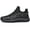 All Black, variant on Men's Walking Shoes Hands Free Slip On Sneaker Strap Running Tennis Shoes for Flat Feet Plantar Fasciitis Workout Shoes Sky Blue Size 11