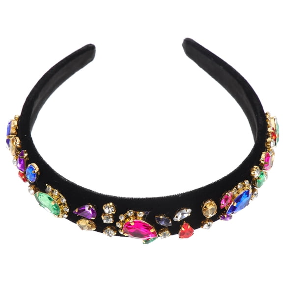 HOOWIFFY Elegant Multi-Color Hair Hoop for Women and Girls, Comfortable Alloy Headband Hair Accessory