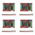 thumbnail image 1 of 4X DC 6-60V 400W BLDC Three Phase DC Brushless Motor Controller PWM Hall Motor Control Driver Board 12V 24V 48V, 1 of 8
