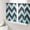 Blue, variant on Abstract Pink Semi Sheer Curtains 84 Inch Length 2 Panels Set, Geometric Zigzag Waves Bohemian Stripes Sheer Kitchen Curtain Privacy Voile Window Curtain for Living Room Bedroom Rod Pocket Drapes