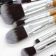 thumbnail image 4 of Juego de brochas de maquillaje con mango de bambú, 12 Uds., brocha para sombra de ojos, brocha para rubor, herramienta de belleza esquí esquí Gafas de esquí, 4 of 4