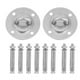 thumbnail image 2 of Ganchos de suspensión para techo anclaje de montaje de acero inoxidable y gancho de hebilla para techo disco fijo para hamaca de Yoga gancho oscilante ANGGREK Otros, 2 of 8