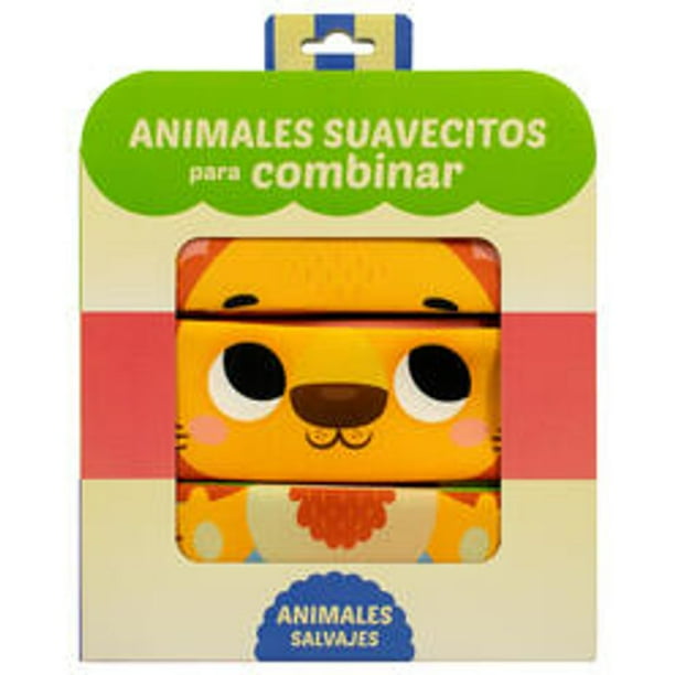 Libro Libro De Tela Para Bebes: Animales Suavecitos Para Combinar: Animales Salvajes Tapa Blanda, Autor Jo Dupre Bvba (yoyo Books), Editorial Jo Dupre (yoyo Books)