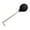 Black, variant on Moonsky Right Angle Tonsil Stone Remover Kit 6in Manual Suction Oral Cleaner with Glass Tube for Bad Breath Relief Fresh Mouth Hygiene Gift Blue Approx 6 in
