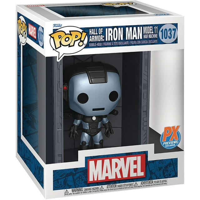 Pop Marvel Hall Of Armor 3.75 Inch Action Figure Deluxe Exclusive - Iron Man Model 11 #10370