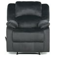 thumbnail image 2 of Relax-A-Lounger London Microfiber Manual Recliner, Steel Grey, 2 of 9