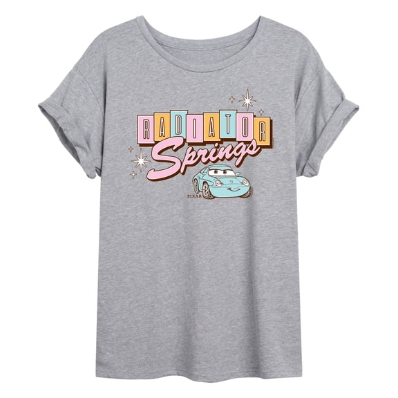 Cars - Retro Radiator Springs Sally Relaxed Fit T-Shirt