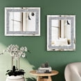 thumbnail image 5 of SHYFOY Glam Crystal Accent Wall Mirror Sparkly Silver Mirror 20" x 16", 5 of 5