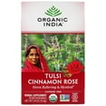 thumbnail image 2 of Organic India Tulsi Cinnamon Rose Tea -- 18 Tea Bags, 2 of 6