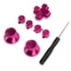 thumbnail image 5 of Joystick de metal Bling Bling para PS4 color rojo rosa, 5 of 12