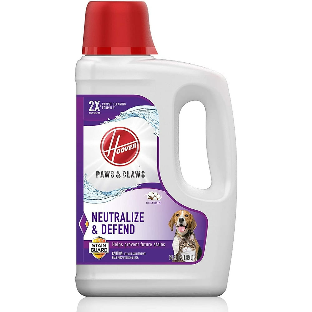 Hoover Premium 2Pack Paws & Claws Deep Cleaning Carpet Shampoo with