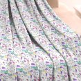 thumbnail image 3 of White Cartoon Unicorn Pattern Blanket,Comfortable Soft Flannel Throw Blanket,All Season,Warm Lightweight Blankets for Sofa Bed Couch Living Room Chair,30"x40", 3 of 4