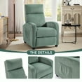 thumbnail image 6 of Bonzy Home Electric Recliner with Massage Therapy, for Living Room & Bed Room, Green, 6 of 8