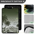 thumbnail image 4 of Psesaysky RV Door Window Shade Easy to Install Privacy Protection RV Window Cover Green Hawaii Palm Tree Sun Blackout for Camper Trailer (17.3x26 inch), 4 of 7