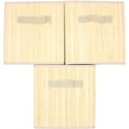 thumbnail image 4 of Seta Direct, Natural Bamboo Foldable Storage Cubes Bins Shelf Organizer [3 Pack], 4 of 6