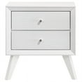 thumbnail image 5 of Janelle 2-drawer Nightstand White, 5 of 14