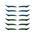 thumbnail image 2 of s de Delineador de Ojos Reutilibles útiles Perezosas, Palillo de Línea de Párpados, illaje de Ojos, illaje de Gato, de Párp - 6 pares azul + 6 pares azul Baoblaze Delineador de ojos pegatinas, 2 of 8