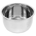 thumbnail image 1 of Inner Cooking Pot 3L Metal Rice Cooker Pot Inner Stainless Steel Non Stick Tank Liner Container for Rice Cooker Replacement Accessories, 1 of 4