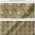 thumbnail image 2 of Soimoi Cotton Voile Fabric Leaves & Rabbit Animal Print Fabric by The Yard 42 Inch Wide, 2 of 7