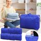 thumbnail image 1 of Juego de bolsas de almacenamiento de ropa | Paquete de 6 organizadores de armario de gran capacidad | Tela no tejida | Doble cremallera y asas reforzadas | Plegable para armario, debajo de la cama, 1 of 8