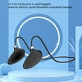 thumbnail image 3 of Fairnull 1 Set Wireless Earphone Noise Reduction HIFI Sound Comfortable to Wear Card Insertable Stable Transmission Call Neck Hanging Sport Bluetooth-compatible Headphone for Motorcycle, 3 of 10
