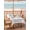 Pink White, variant on Watercolor Easter Outdoor Tablecloth - 52x70 Inch Rectangle Dining Table Cover, Cute Rabbits Eggs Cartoon Pink Waterproof Outdoor Table Cloth with Umbrella Hole & Zipper for Picnic/Patio/Party