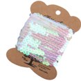 thumbnail image 1 of Visland 1 Roll Sequin Trim Glossy Cuttable 10 Yard Sewing Crafts Sequin DIY Ribbon Cloth Accessory, 1 of 1