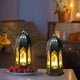 thumbnail image 4 of Lámpara Colgante de Noche de Halloween | Lámpara Electrónica con Forma de Castillo y Calabaza | Decoración Led Multicolor para Fiestas | Adorno Colgante de Plástico Ligero | Iluminación Ambiental par, 4 of 6