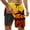 a-Orange, variant on Kcolen Swim Trunks Men 5 Inch High Stretch Mens Board Shorts Loose Mens Swimsuit Swim Trunks Men Beach Summer Athletic Fit Men Swim Brief