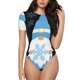 thumbnail image 1 of Fotbe Christmas Gnome Snowflake Body de Mujer con Cuello Redondo y Mangas Cortas, Sin Mangas Ajustado, Suave, Cómodo y Básico-X-Large, 1 of 7