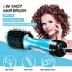 thumbnail image 2 of Cepillo secador Beautimeter, cepillo de aire caliente, secador y moldeador de cabello en un solo paso, moldeador de cabello iónico negativo 4 en 1 con barril ovalado para cabello liso y sin frizz, azu, 2 of 5