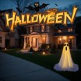 thumbnail image 3 of Fantasma Pie Del Fiesta Halloween Con Pilas 65 Pulgadas, 3 of 9