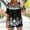 #344-Black, variant on V-Neck T-Shirt for Women, Short Sleeve with Non-Positional Print, Loose Fit Casual Soft Top for Summer and Fashion