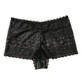 thumbnail image 2 of Womens Clothes Clearance Sale Boxer Underwear Women Sexy Lace Panties Womens Underwear Womens Breathable Underwear(Black), 2 of 3