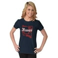 thumbnail image 3 of Missouri Show Me State Shape Souvenir Womens Slim Fit Graphic Tee Brisco Brands S, 3 of 5