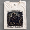 thumbnail image 3 of Hear Ye Hear Ye The Fun Aunt Has Arrived Shirt, Knight Riding Giant Black Cat Tee, Funny Aunt Comfort Colors Shirt, Fantasy Aunt Gift, 3 of 7