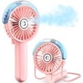 thumbnail image 1 of Ventilador nebulizador portátil SWEETFULL plegable 180° con aerosol nebulizador, 1 of 7