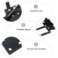 thumbnail image 2 of KAKOWELY Folding Coffee Table Lifting Frame Spring Hinges Furniture Lifting Rack,11.42"X7.09"X3.54", 2 of 5