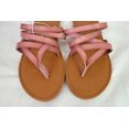 thumbnail image 4 of Universal Thread Women's Maritza Multi Strap Toe Slide Sandal -9W - Pink, 4 of 7