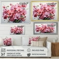 thumbnail image 4 of Designart "Orchids In Minimalistic Dream" Orchids Floater Framed Wall Decor, 4 of 5