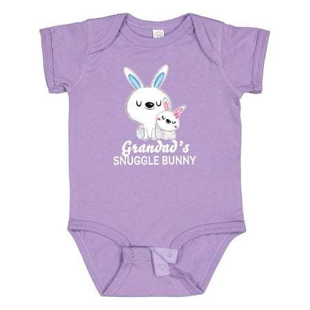 

Inktastic Grandads Snuggle Bunny Easter Gift Baby Girl Bodysuit