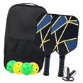 thumbnail image 1 of Raquetas de Pickleball con bolsa de transporte shamjiam 2 paletas 4 bolas 1 cuerda para saltar, 1 of 8