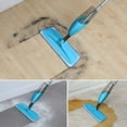 thumbnail image 5 of Yocada Spray Mop with Adjustable Iron Pole for Home Office Floor Cleaning Total 2 Mop Pads, Blue, 5 of 7