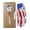 Red-White, variant on HANDLANDY Golf Gloves Kids Junior Toddlers Left Hand Children's Premium Youth Golf Gloves Boys Girls