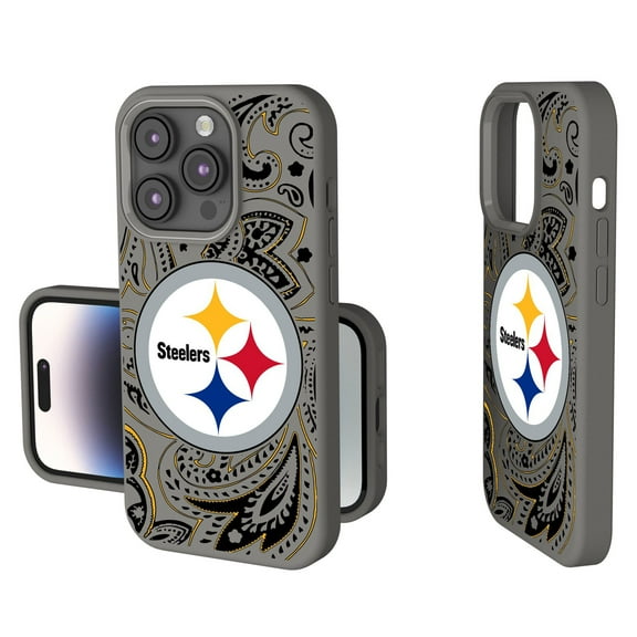 Pittsburgh Steelers Paisley iPhone Soft Touch Case